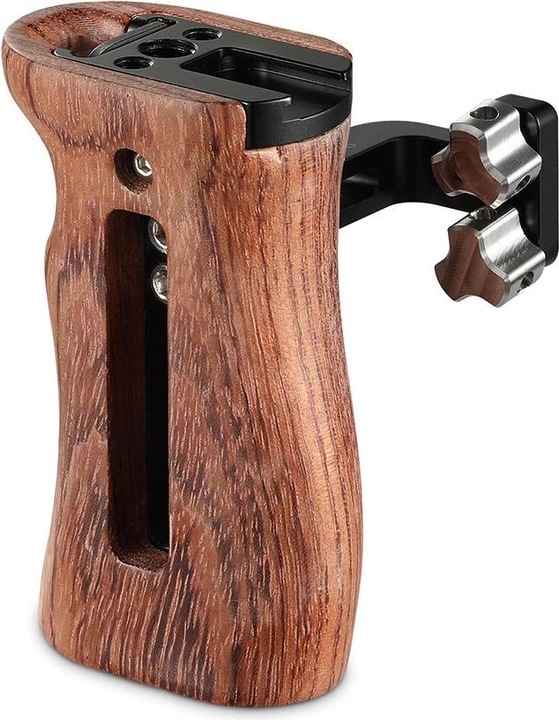 Immagine prodotto SmallRig 2093B Maniglia laterale universale in legno (Impugnatura)