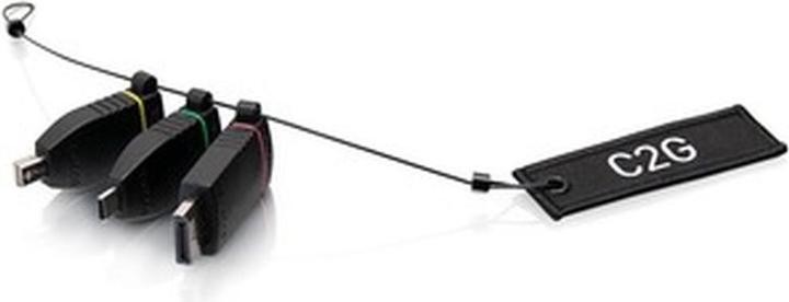 Actual product image C2G Universal 4k HDMI Adapter Ring (HDMI, USB-C)