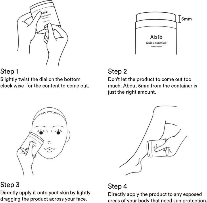 Produktbild Abib Quick Sunstick Protection Bar (SPF 50+, 22 g)