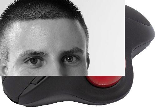 Produktbild Dacomex TM350-WBT Trackball Mouse 2,4 Ghz and Bluetooth rechargeable (Kabellos)