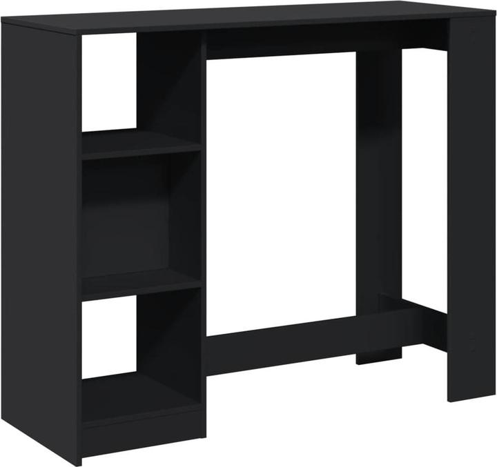 Produktbild vidaXL Bartisch mit Regal