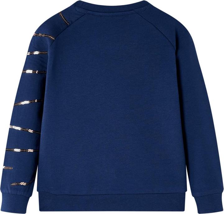 Immagine prodotto vidaXL Felpa da bambino blu navy 140,Materiale: 95 % cotone. 5 (140)