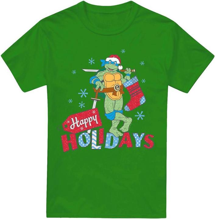 Produktbild Teenage Mutant NT Happy Holiday TShirt weihnachtliches Design (XL)