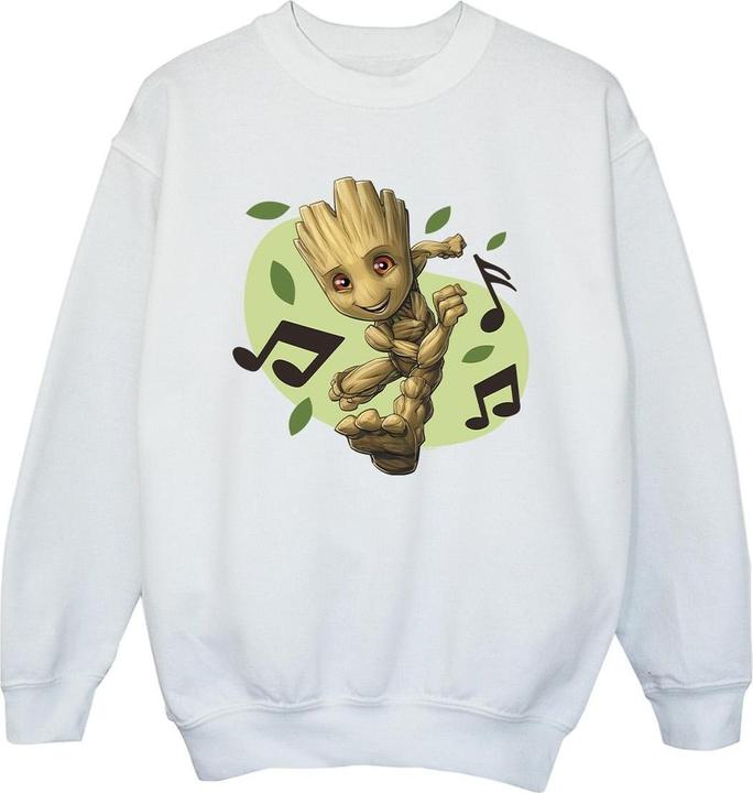 Produktbild Guardians Of The Galaxy Groot Musical Notes Sweatshirt Mädchen (140, 146)