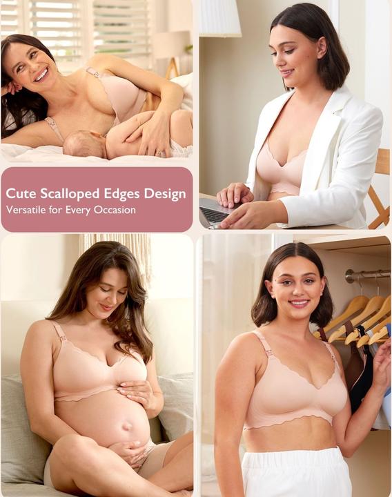 Actual product image Momcozy Jelly Nursing Bra FB001 (M) (M)