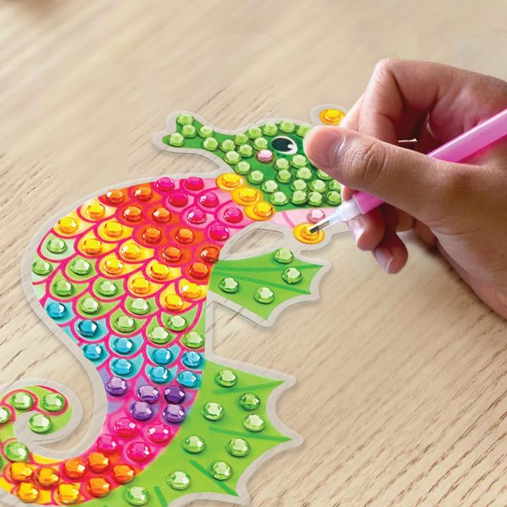 Actual product image Artista Glitzer-Fensterbilder Unterwasserwelt