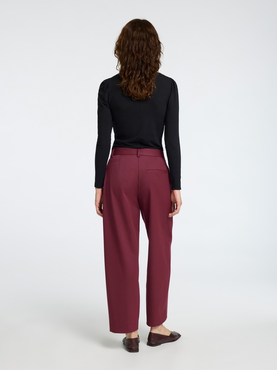 Produktbild Selected Femme Drapiertes Oberteil mit langen Ärmeln (M)