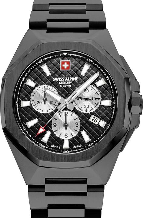 Actual product image Swiss Alpine Military 7005.9177 Typhoon (Chronograph, 42 mm)