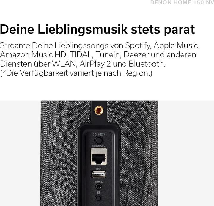 Actual product image Denon Home 150 NV (Airplay 2, Bluetooth, Wi-Fi)