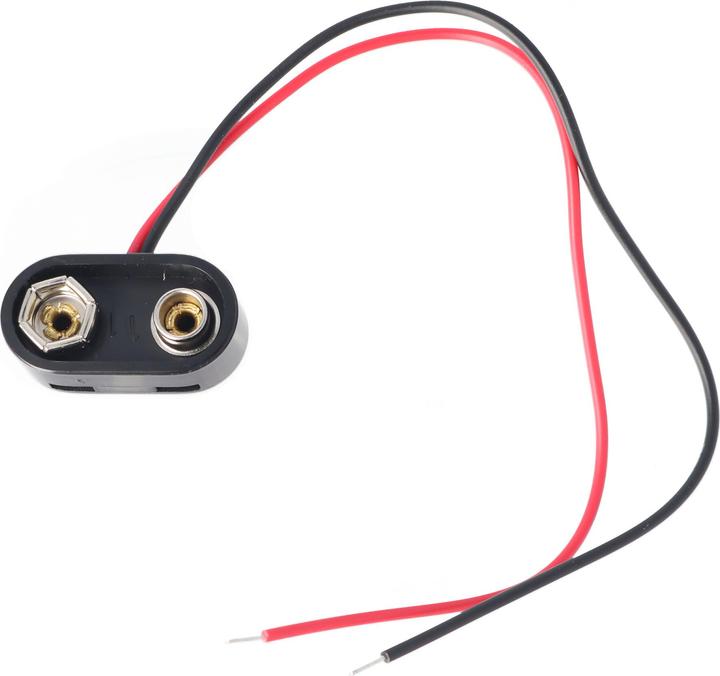 Actual product image XCell AccuCell Batterieclip für 9 V Block T-Form High Quality