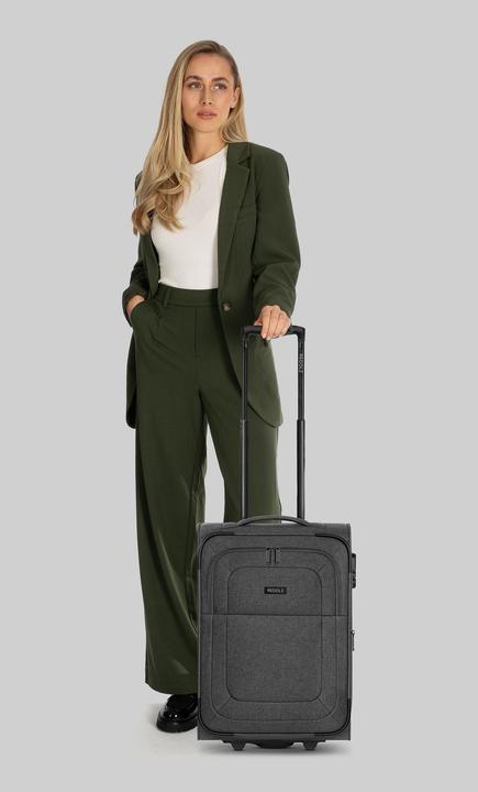 Image du produit Redolz Essentials 12 2 roues trolley cabine S 55 cm avec soufflet d'extension (50 l)