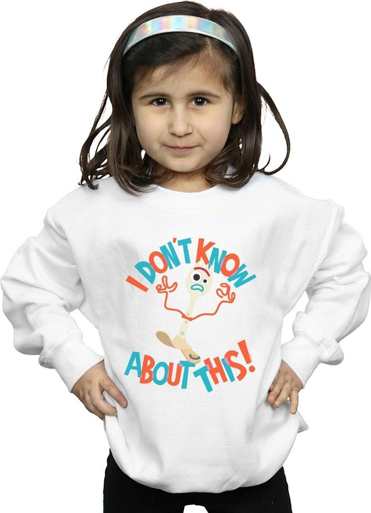 Produktbild Disney Toy Story 4 Forky I Dont Know About This Sweatshirt Mädchen (152, 158)
