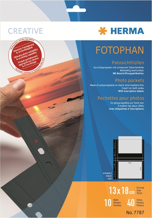 Actual product image Herma Photo covers (13 x 18 cm, 10 x)
