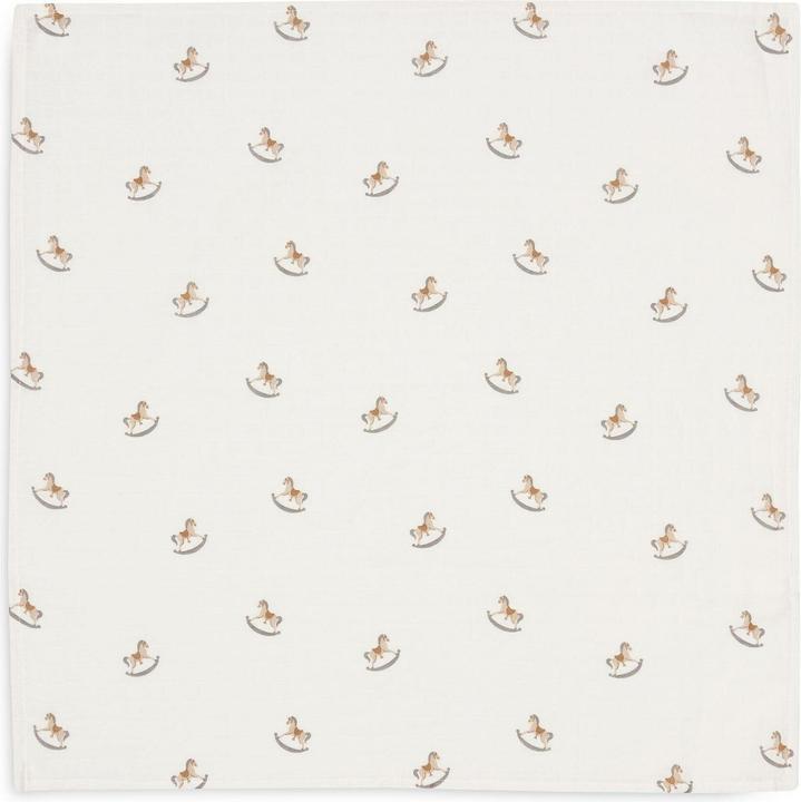 Productafbeelding Jollein Mousseline doek Nuscheli set van 3 Nostalgic Ride 70 cm x 70 cm (70 cm, 70 cm)