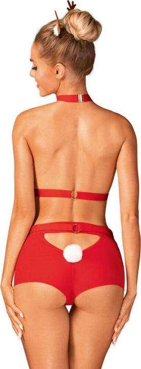 Actual product image Obsessive Ms Reindy Harness, Panties, Hair Clips M/L (L, M)