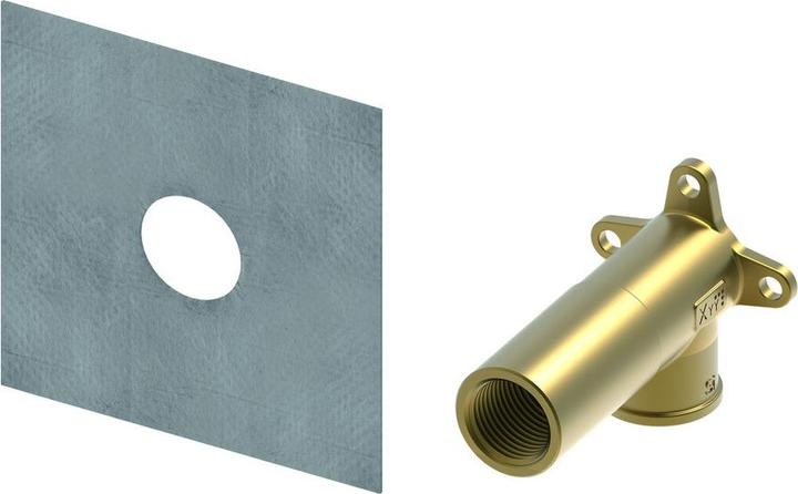 Actual product image TECE GmbH TECEprofil system wall disc 1/2 x1/2, long version