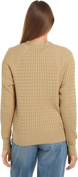 Image du produit Tommy Hilfiger Cardigan à col en V et câble (M)