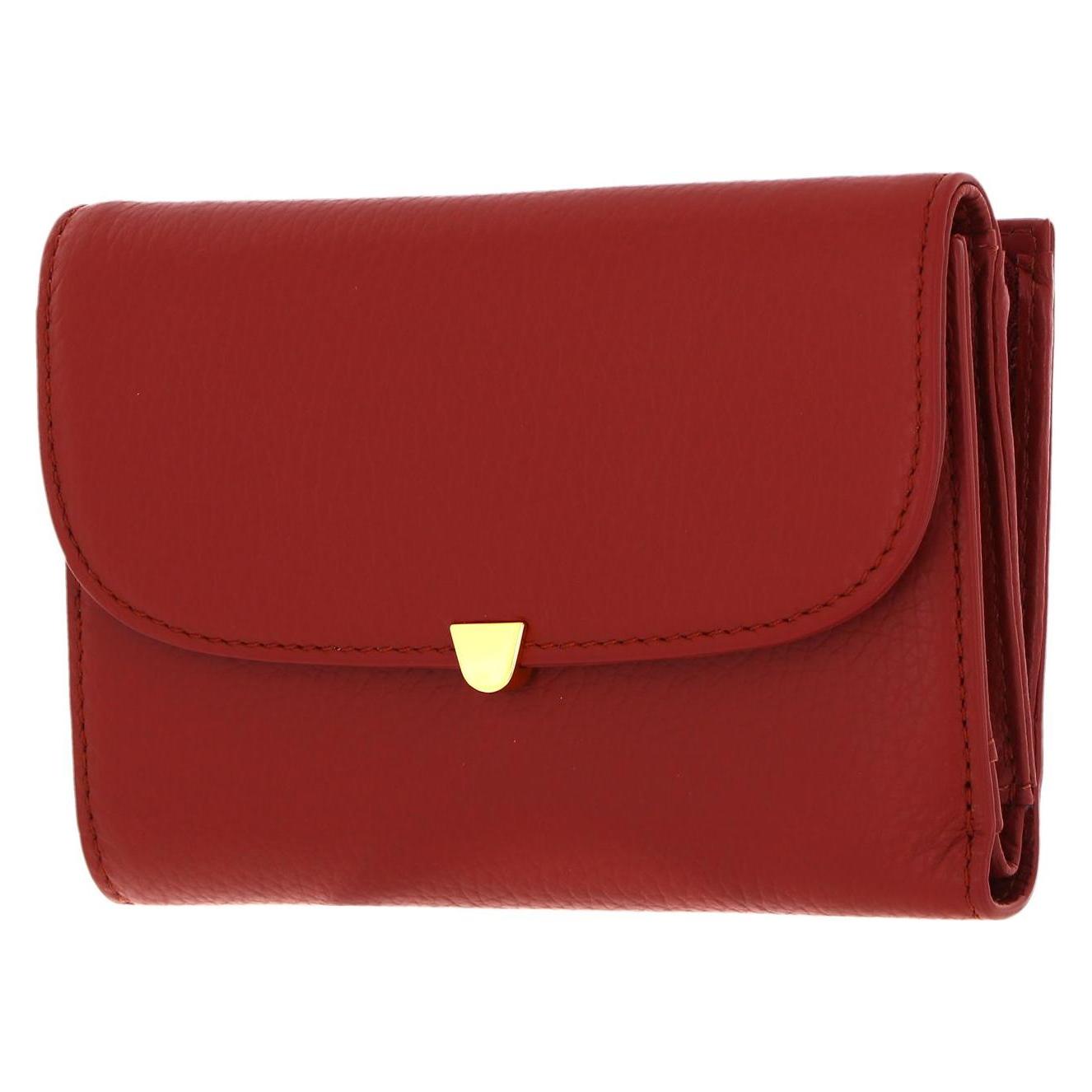 Coccinelle, Damen, Portemonnaie, Ida Flap Wallet, Rot