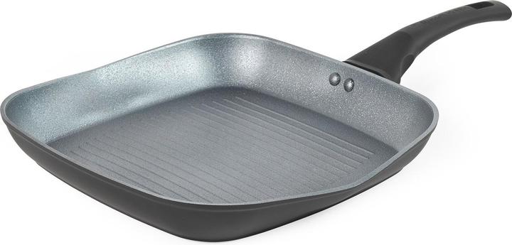 Russell Hobbs RH01861EU7 Crystaltech tall griddle 28cm (28 cm, Poêle à grillades, Aluminium)