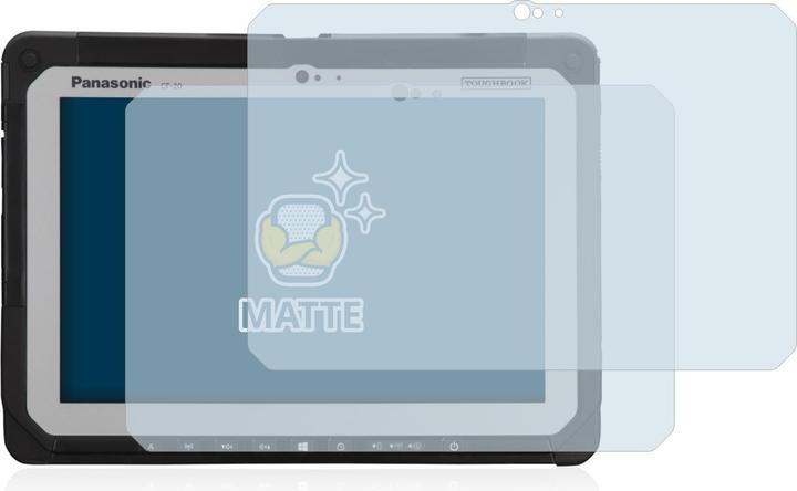 Actual product image BROTECT Anti-glare screen protector matt (2 Piece, Toughbook CF-20)