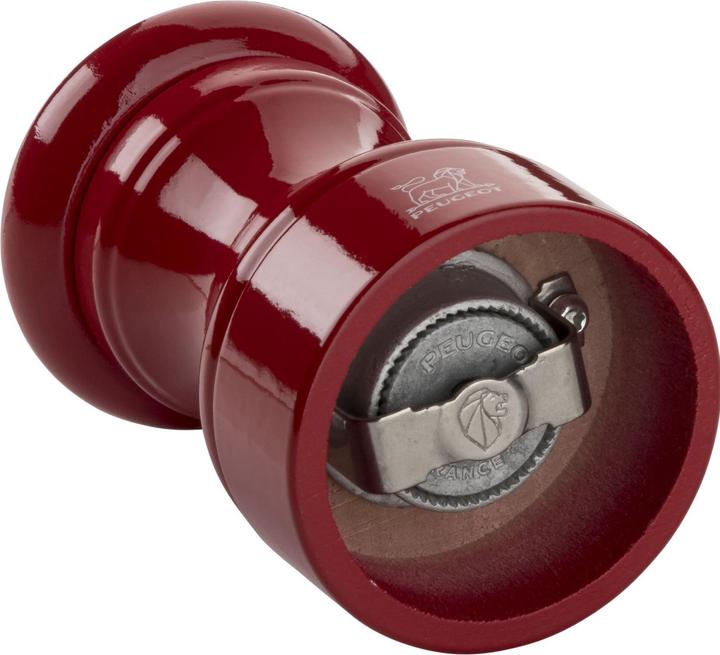 Produktbild Peugeot Bistro Pfeffermühle 10 cm Passionsrot lackiert Holz (Pfeffer)