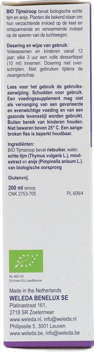 Immagine prodotto Weleda Sciroppo di timo Bio (1 pz.)