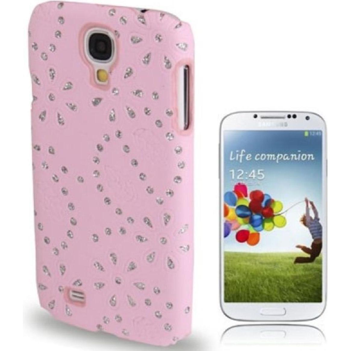 König Design Schutzhülle Strass Case Hülle für Handy Samsung Galaxy S4 GT I9500 / GT I9505 / LTE+ GT I9506 / Valu (Samsu...