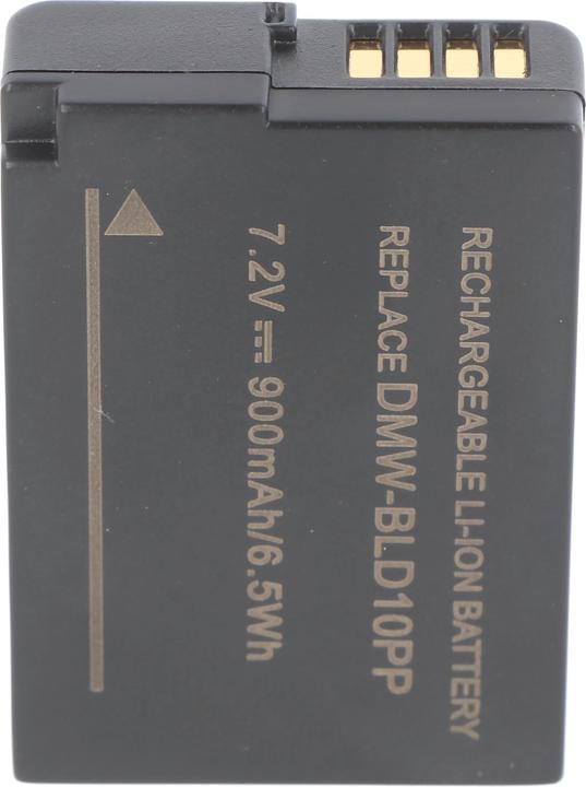 Actual product image AccuCell Akku Panasonic DMW-BLD10 E, Lumix DMC-GF2 (Camera battery)