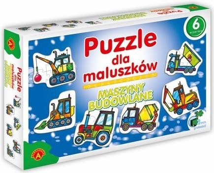 Immagine prodotto Alexander Puzzle di Maluszków - Maszyny Budowlane (27 pezzi)