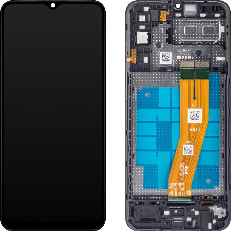 Samsung Display Unit für Galaxy A04e A042, Schwarz (Display), Mobilgerät Ersatzteile