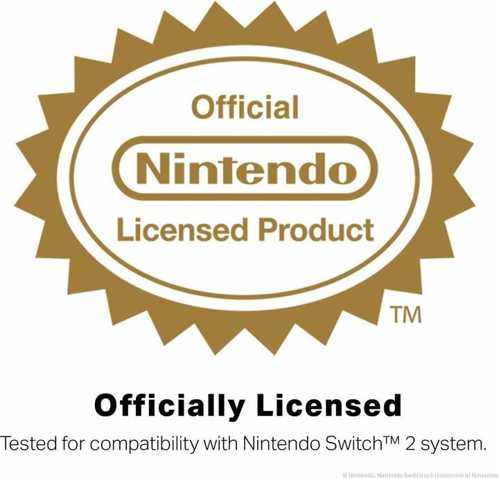 Actual product image PowerA NSW2 Controller Advantage wired Lumectra white (Switch, Switch 2)