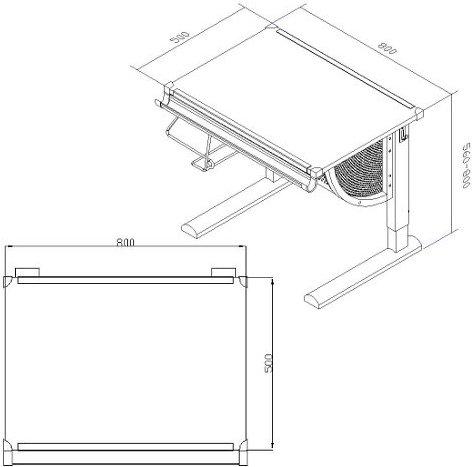 Actual product image Hjh Office Belia (80 x 80 x 50 cm)