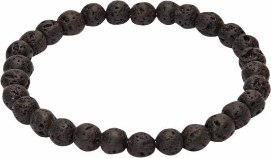 Produktbild HCA Armband,VIRO - Lavastein.607175 (19.50 cm, Edelstahl)