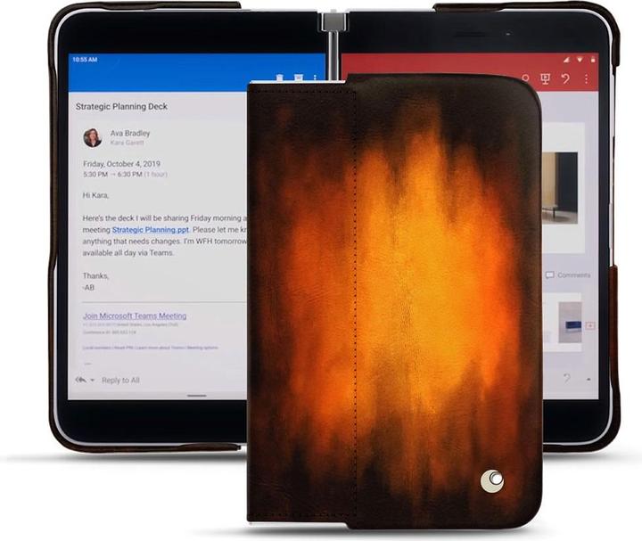 Produktbild Noreve Lederschutzhülle (Microsoft Surface Duo)
