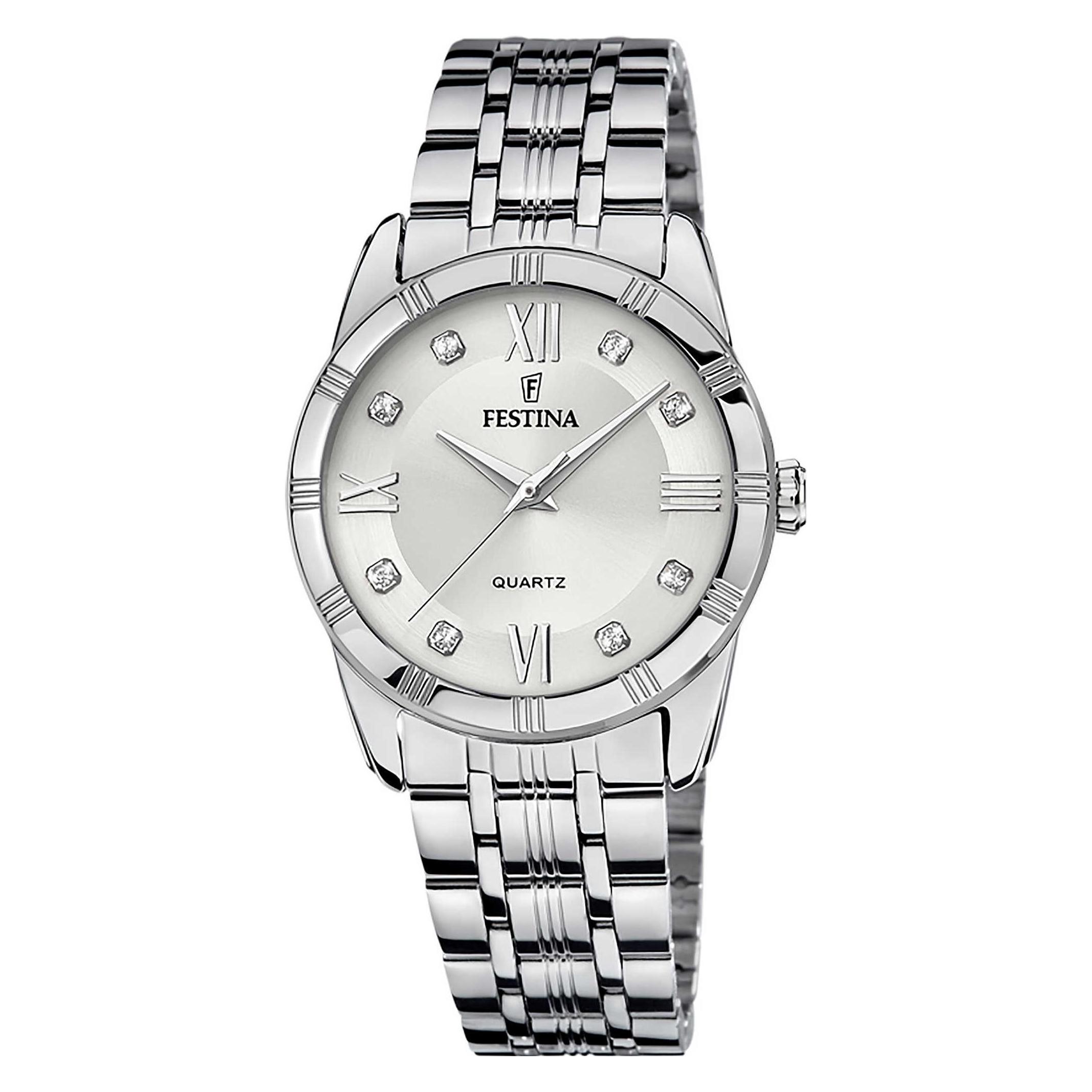 Festina, Horloge, Mademoiselle, Zilver, (Analoog Horloge, 32 mm)