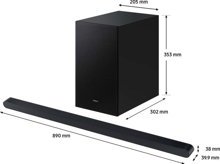 Productafbeelding Samsung Soundbar HW-S700D 3.1Ch Ultra Slank Ontwerp (3.1 kanalen)