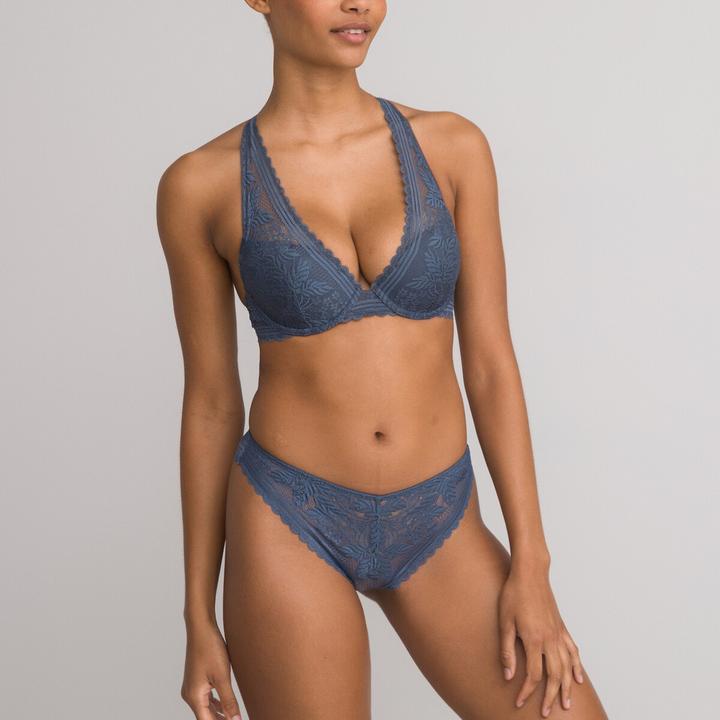 Immagine prodotto La Redoute Collections Reggiseno in pizzo a forma di foulard realizzato con materiale riciclato (65 A)