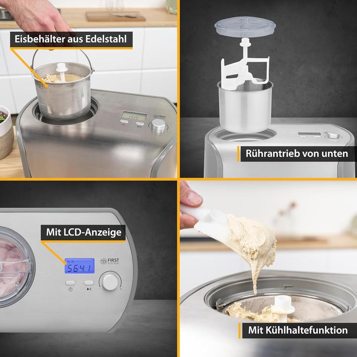 Produktbild TZS First Austria Eismaschine mit Kompressor