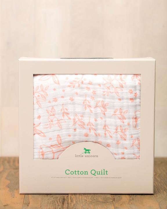 Immagine prodotto little unicorn Trapunta in mussola di cotone (120 x 120 cm)