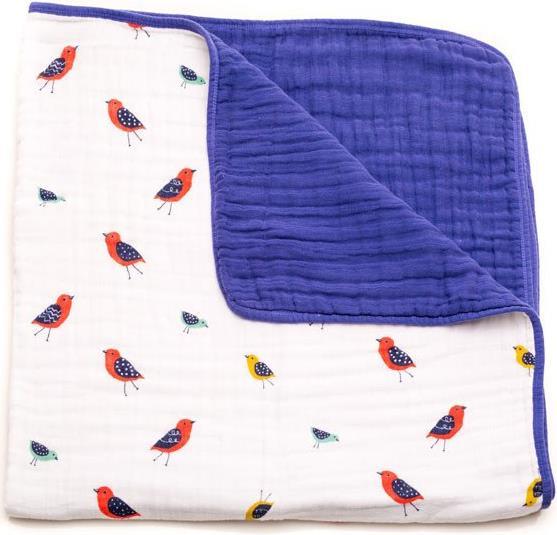 Actual product image little unicorn Cotton Muslin Quilt (120 x 120 cm)