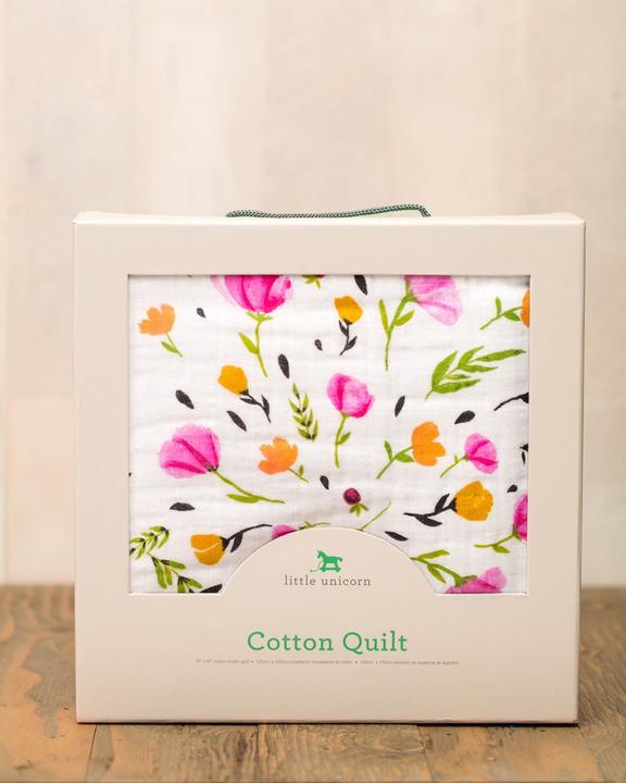 Immagine prodotto little unicorn Trapunta in mussola di cotone (120 x 120 cm)