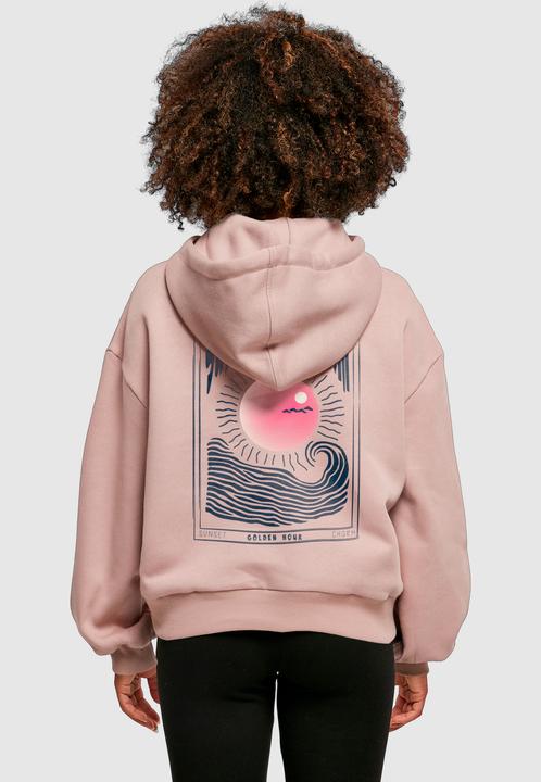 Produktbild Merchcode Ladies Sunset Charm Oversized Hoody - 170047 (3XL)