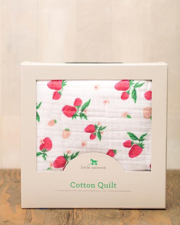 Immagine prodotto little unicorn Trapunta in mussola di cotone (120 x 120 cm)