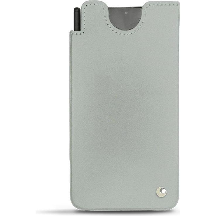 Noreve Lederschutzhülle (Samsung Galaxy S21 Ultra), Smartphone Hülle, Grau