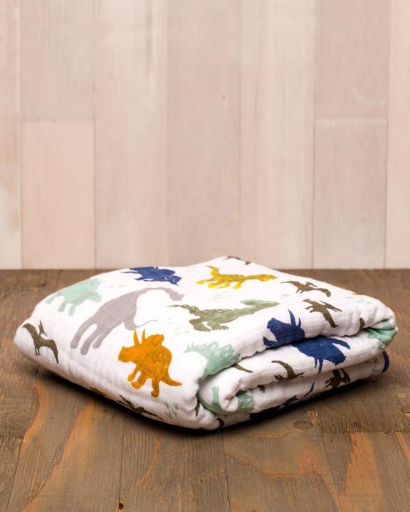 Actual product image little unicorn Cotton Muslin Quilt (120 x 120 cm)