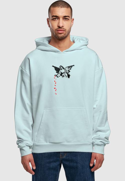 Produktbild Merchcode Banksy - Angel Hearts Ultra Heavy Hoody - 192735 (M)