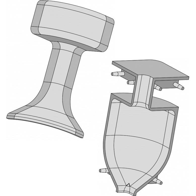 Thumbnail - Werkstarck, Profil + Stange, Eckstücke für LED Abschlussprofile Downlight