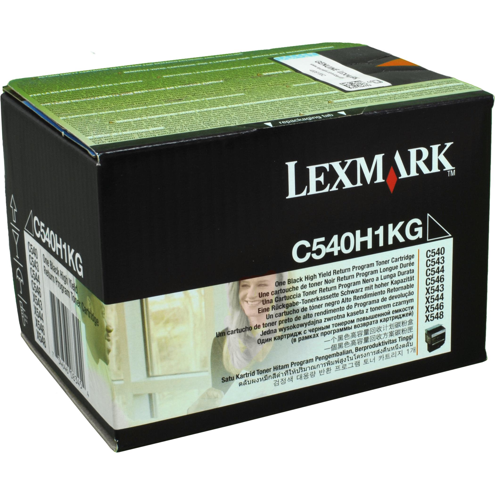 Thumbnail - Lexmark, Toner, C540h1kg (BK)