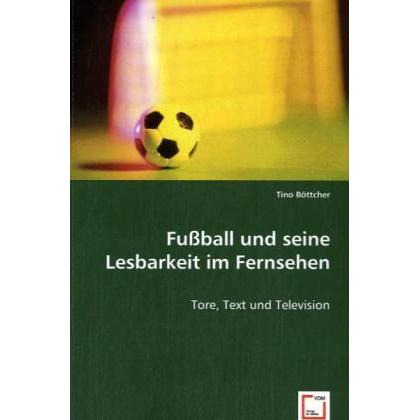 Fussball und seine Lesbarkeit im Fernsehen, Fachbücher
