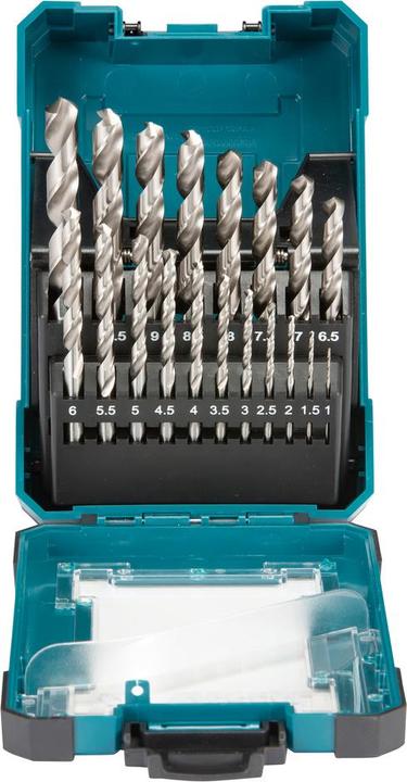 Immagine prodotto Makita Set di punte da trapano HSS-G 19 pz. (Ø1-10mm)